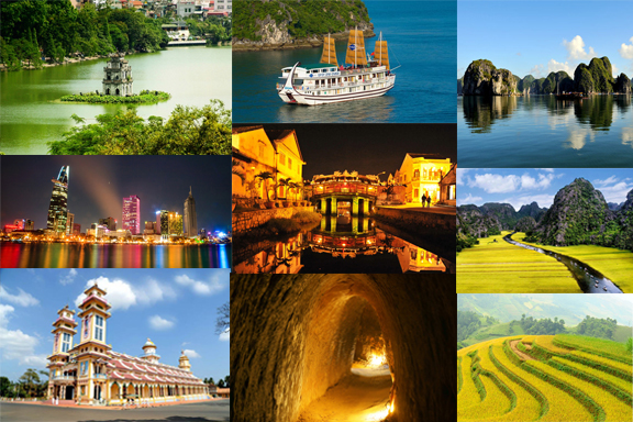 Discover the beautiful Vietnam in the Asia